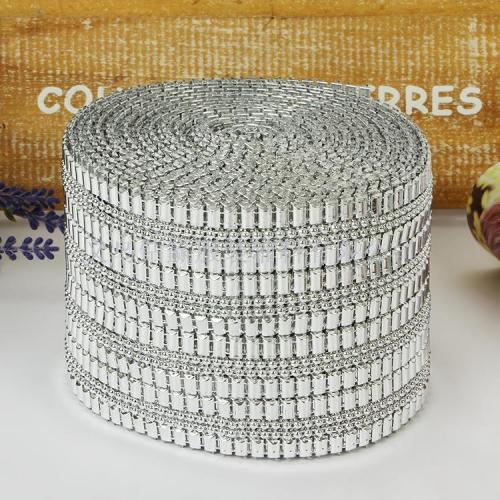 2019 New Silver Double-Row Steamed Bread Thread Drill Gang Drill Ornament Accessories Clothing Accessories