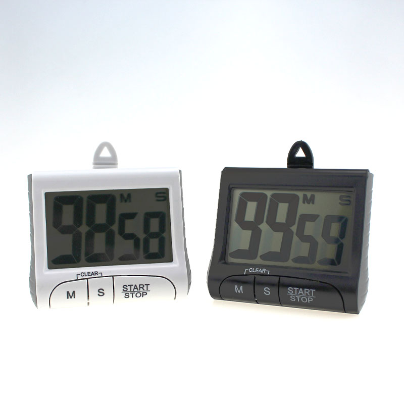 Large screen electronic timer kitchen timer 99 minutes 59 seconds with bracket magnet 016