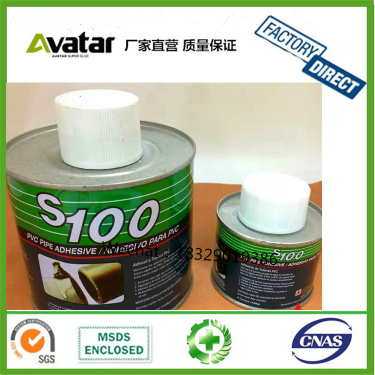 Supply SS100 S100 PVC PIPE ADHESIVE ADHESIVO PARA PVC GLUE