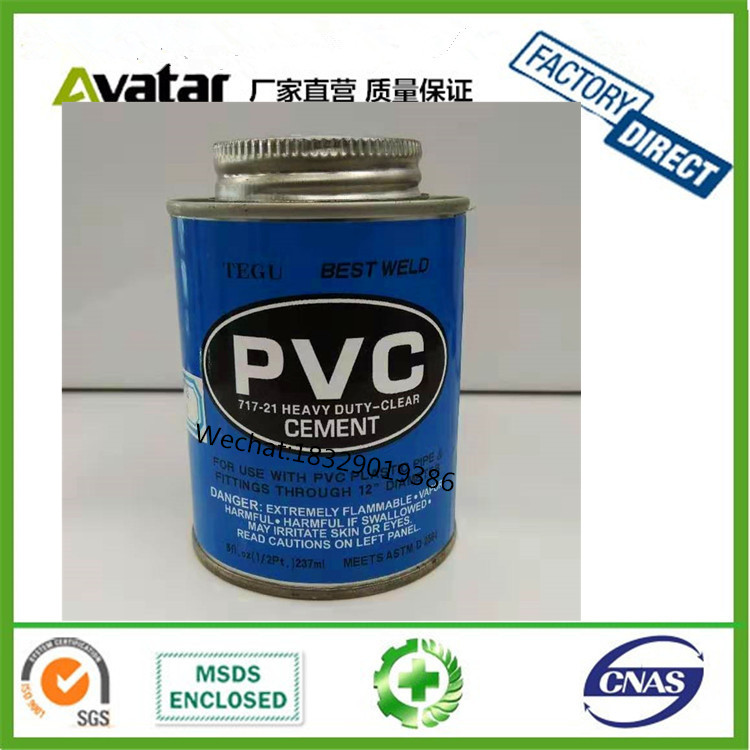 FIRST WELD 717-21 CLEAR PVC CEMENT PVC / CPVC / UPVC Solvent Cement Cleaner