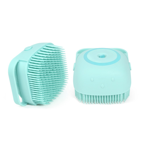 creative baby silicone bath brush massage soft brush can be installed shower gel shampoo brush bath brush shampoo bath artifact