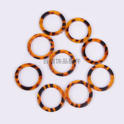 Hawksbill acrylic ring handle accessories diy bag high quality clothing accessories