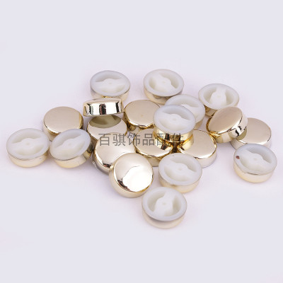 Clothing accessories smooth surface button button metal flat button button button