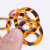 Hawksbill acrylic ring handle accessories diy bag high quality clothing accessories