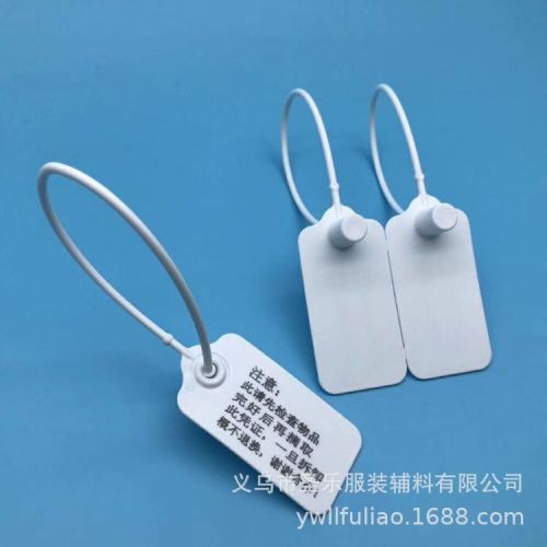 anti-disassembly strip anti-removal buckle disposable plastic seal anti-dropping plastic buckle