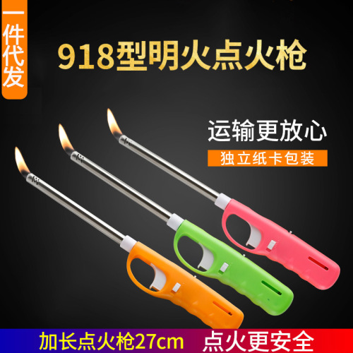 factory sales lengthened lighter electronic igniter kitchen liquefied gas gas stove open fire ignition gun ignition rod