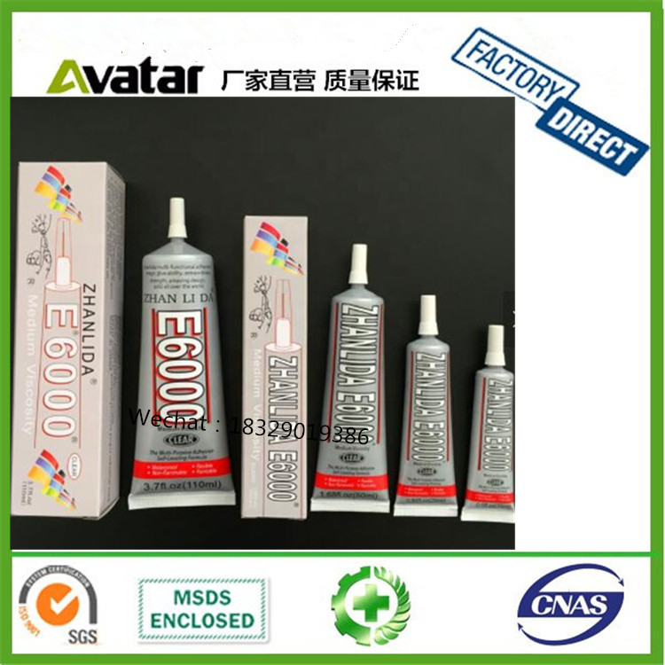 Supply Zhanlida Box Package E6000 T8000 T7000 B6000 B 7000 Industrial Adhesive Jewelry Craft Rhinestone Glue Gel