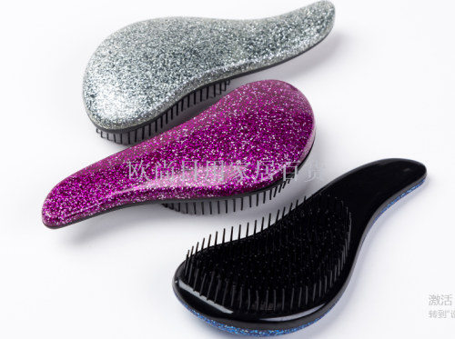 Long Handle Tangle Teezer New Hairdressing Comb Comb Anti-Static Plastic Massage Comb