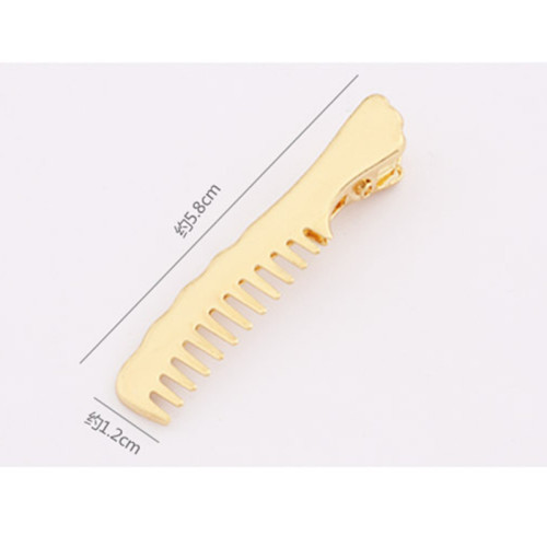 Fresh Korean Style Cute Hairpin Fashion Small Comb Metal Hairpin Mori Girl Student Small Clip Factory Direct Sales