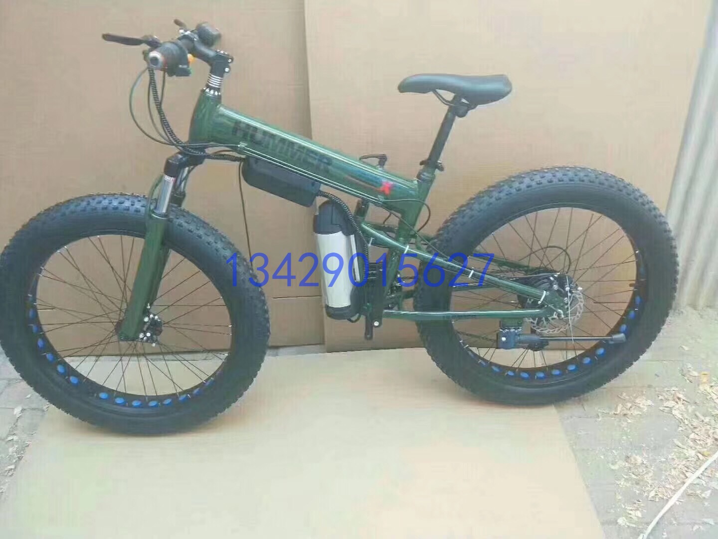 The new hummer electric power bicycle 26 \"48V10A250W has high safety performance