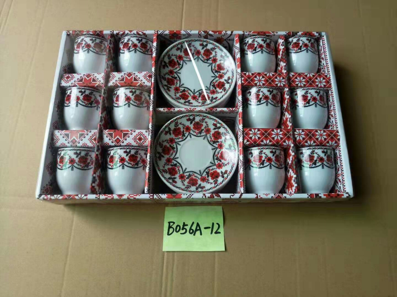 Ceramic 24 head coffee set