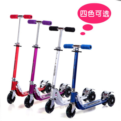 Supply Fly god two-wheel children scooter three-wheel scooter manufacturers direct sales scooter ...
