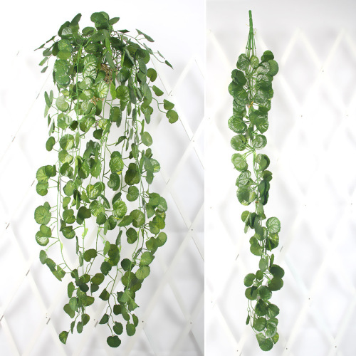ivy artificial plant rattan artificial grape leaf ivy green radish leaf wall hanging artificial leaf artificial flower