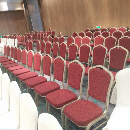 fujian nanping star hotel banquet hall aluminum alloy chair international conference center chair factory direct sales