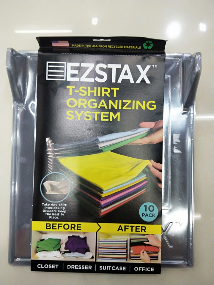 Ezstax clothes folding board clothes storage rack wrinkle-free easy, convenient and quick operation of clothes storage board