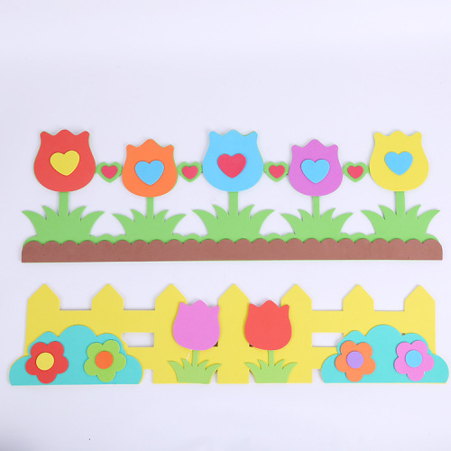 new kindergarten decoration material eva foam stickers children‘s room wall stickers animal railing stereo wall stickers wholesale