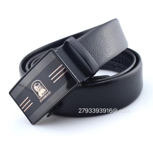Men‘s Leather Belt Automatic Buckle Belt Belt Men‘s Belt Men‘s Belt Factory Direct Sales Wholesale Buckle Mixed Batch