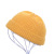 Hit couple's melon skin hat Korean version of solid color pullover hat autumn winter warm knit hat hip hop hip hop dance hat