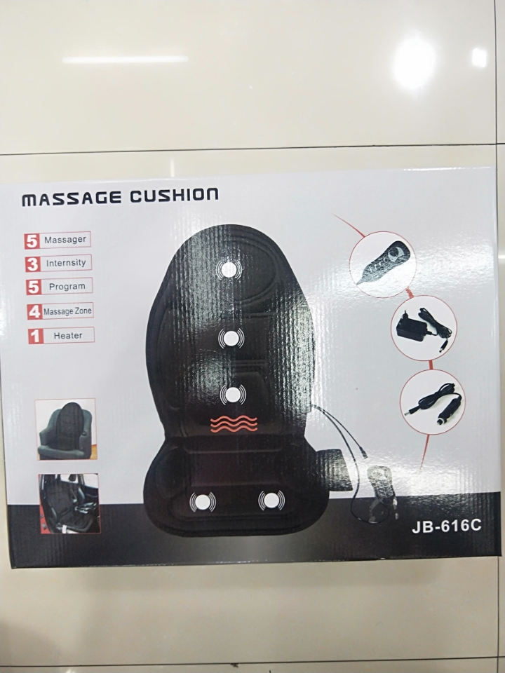 Massage cushion car home dual purpose heating Massage cushion constant temperature heating car heating health cushion