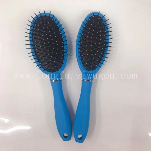 longfa vanessa factory direct sales frosted estic paint comb regur air cushion comb hair comb hair curling comb