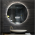 Frameless backlight LED mirror lavabo circular wall hanging bathroom mirror intelligent bathroom mirror