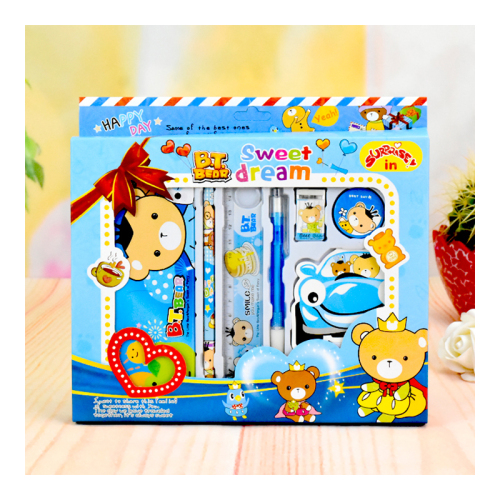 Creative Primary School Student Prize Stationery Set Gift Box School Supplies Children‘s Activity Gift Kindergarten Gift