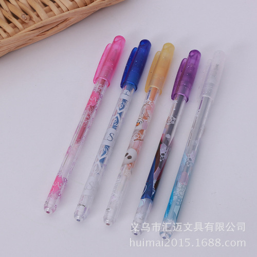 factory wholesale color fluorescent gel pen water chalk pastel glitter pen diy hand pen can do rainbow