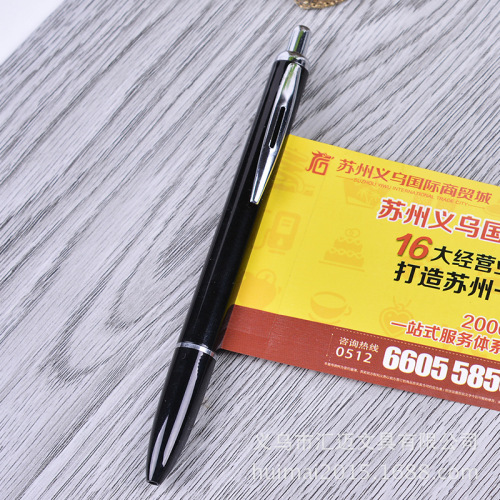 Factory Direct Sales Advertising Pen Custom Printing Logo Press Plastic Advertising Pen Office Stationery Sales Promotion Pen