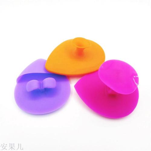 cross-border hot silicone beauty tools cleaner manual scrubber cosmetic brush cleaning appliance