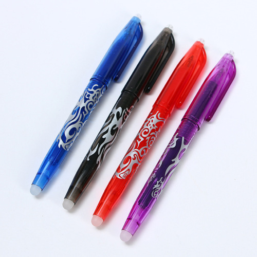 Foreign Trade Export Clamshell Packaging Erasable Pen Hot Erasable Insert Gel Pen Factory Wholesale Customizable