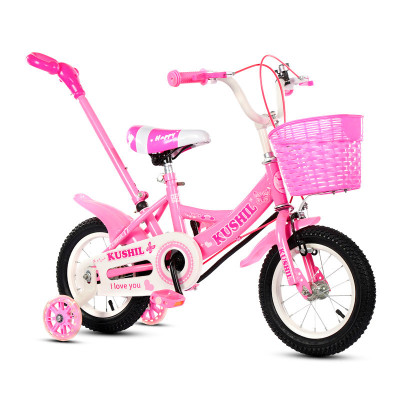 Children  bicycle  years old 6 baby 12 hand push pedal bike with push rod 14 male and female Bird king