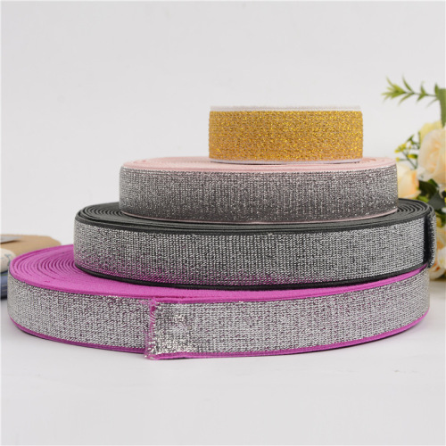 Factory Direct Rubber Band Elastic Band Wide Elastic Band Shuttleless Machine Ribbon Ribbon clothing Luggage Accessories
