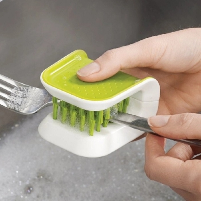 U type knife and fork cleaning hand brush chopsticks