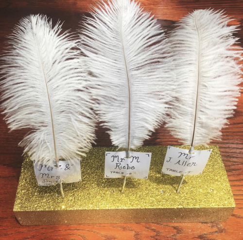 Ostrich Hair 20-25cm Various Colors in Stock