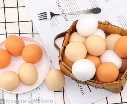 Factory Direct Sales Vent Native Egg Simulation Egg Toy Pinch Decompression Pinch Not Bad Eggs