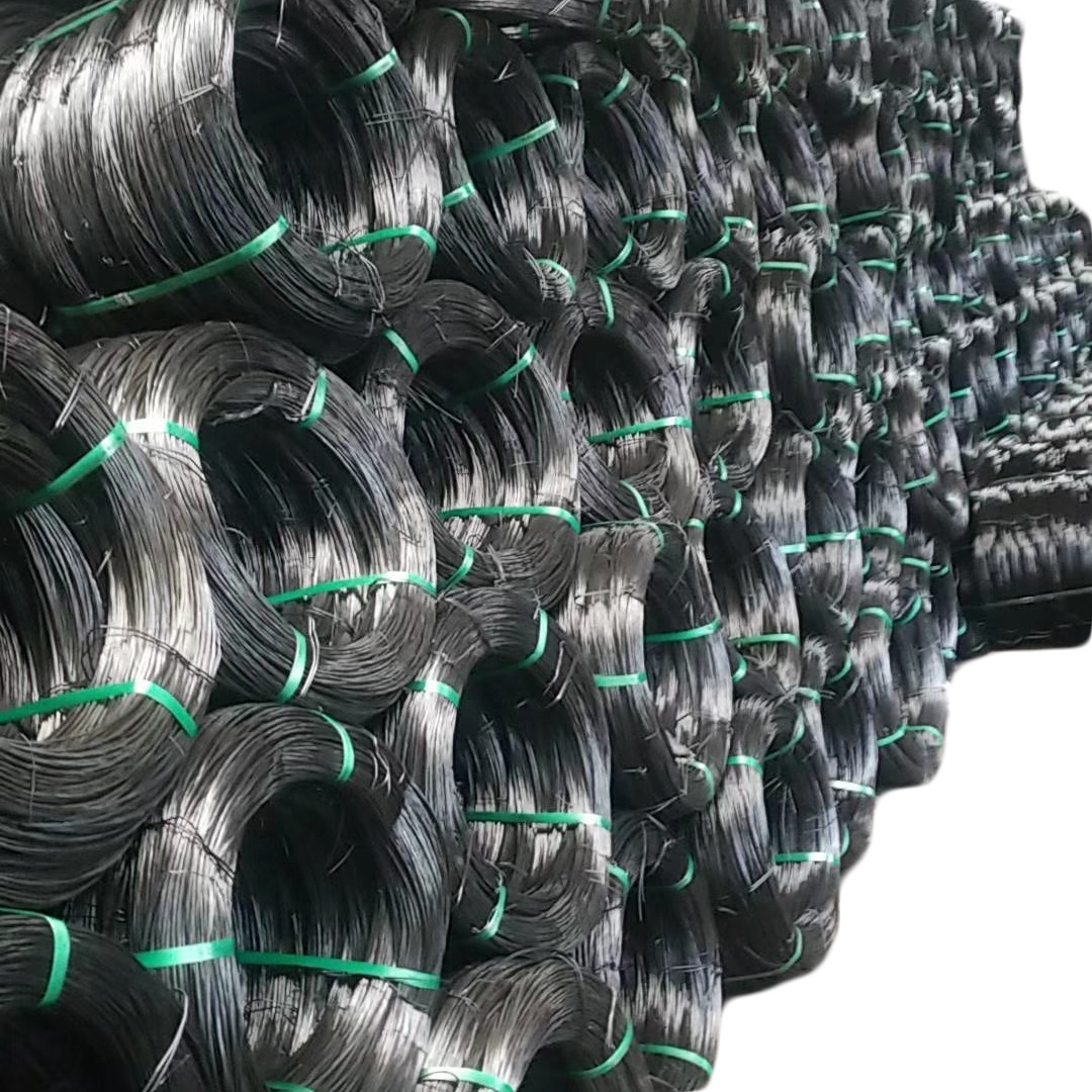 Black wire black annealed iron wire construction binding wire gauge 8-24 specifications customized f