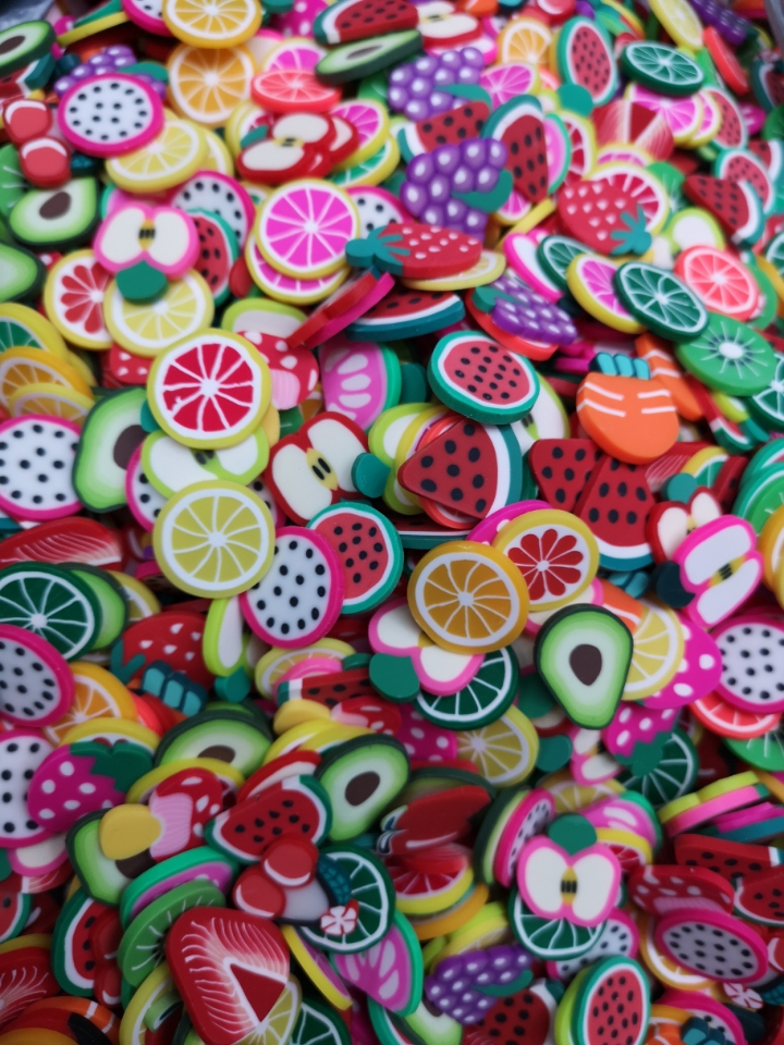 软陶 水果切片5/8/10/15/20mm diy饰品配件 现货