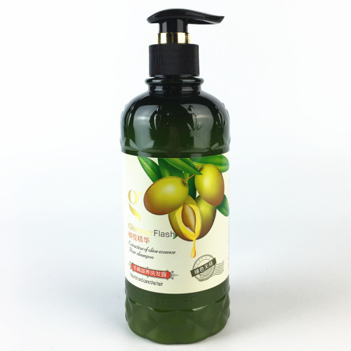 Soft Olive Oil Essence Silicone Oil-Free Shampoo Pnt Anti-Dandruff Shampoo Daily Chemical Wash and Care 800ml
