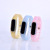 Korean led children's silicone digital watch jelly color students electronic bracelet trend gold powder silicone watch 