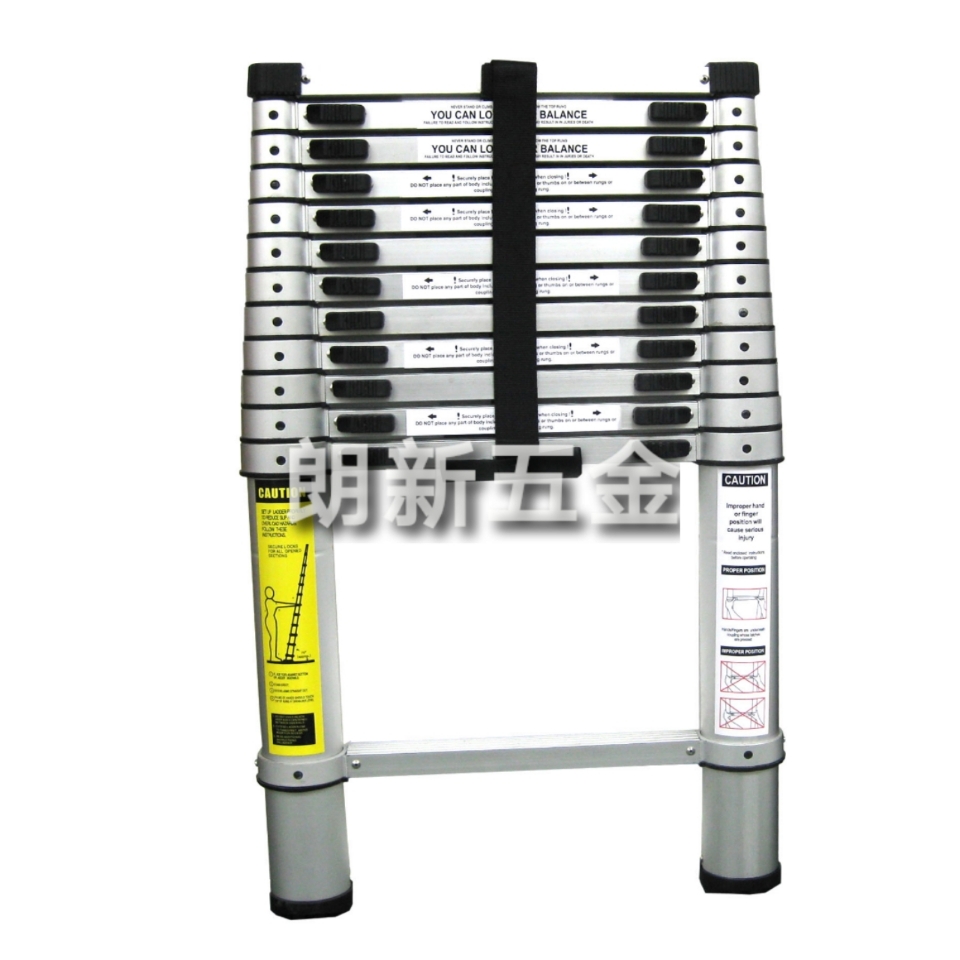 Ladder wholesale aluminum alloy telescopic Ladder portable household aluminum Ladder aluminum stairs EN131 test