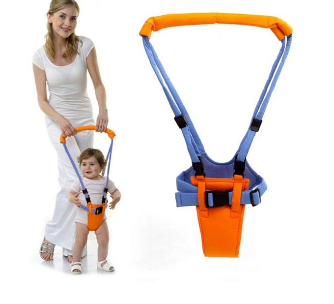 Moon walk blue baby walking belt to prevent lost baby walking belt protection
