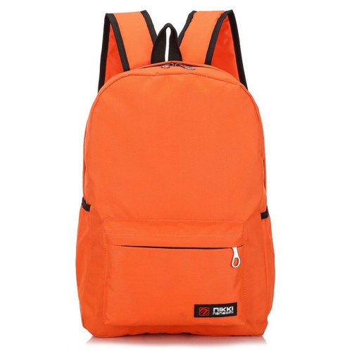 korean solid color backpack backpack school bag travel bag outdoor bag