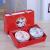 Ceramic promotion gift bowl chopsticks ceramic bowl rice bowl ceramic tableware gift set jingdezhen