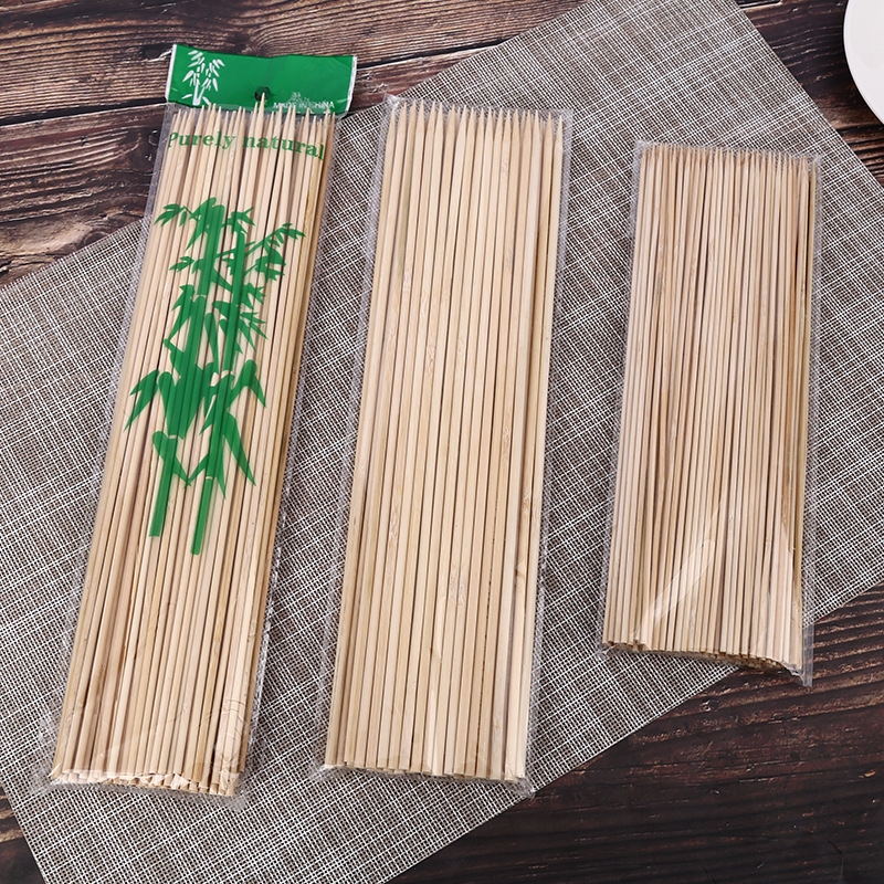 0.3*10cm disposable skewer skewers lamb skewers malatang skewers skewers incense skewers bamboo products barbecue tools