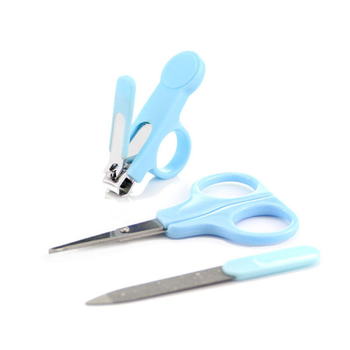 Babies‘ Nail Clippers Set Baby Nail Clippers Newborn Nail Clippers Safe Children Anti-Pinch Feeding Aid Scissors