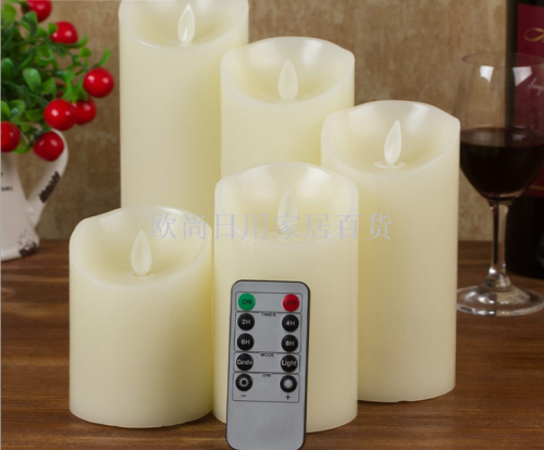 remote control electronic candle simulation swing led candle light wedding christmas festival party birthday candle light