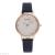 New hot trade wrist watch Korean version of the simple ultra-thin belt watch women's quartz watch sun moon