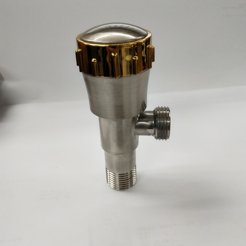 Manufacturers direct bathroom stainless steel Angle valve 1/2 full copper Angle valve 4 minutes Angle valve toilet corner valve