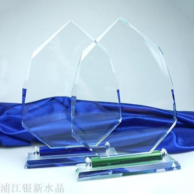 Manufacturers direct crystal trophy award carved customized iceberg trophy enterprise customized staff MEDALS
