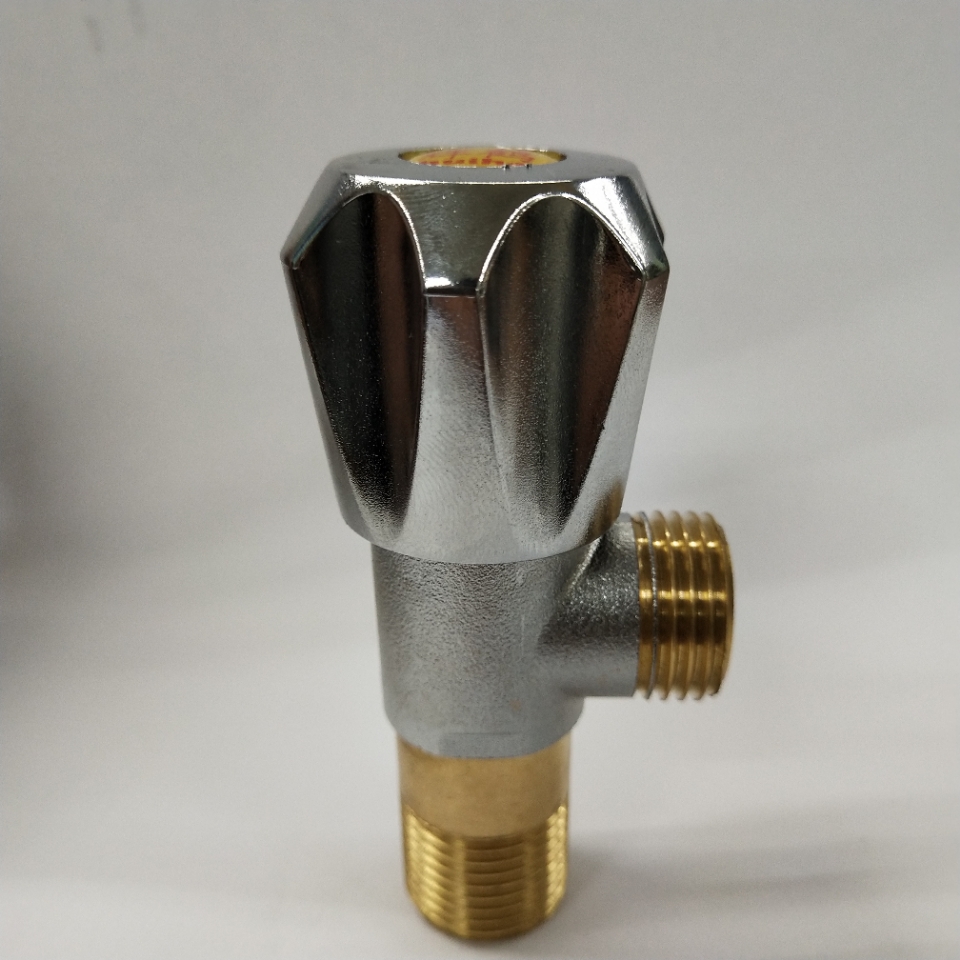 Copper Angle valve Full copper Angle valve 1/2 brass Angle valve 4 points copper Angle valve toilet copper Angle valve